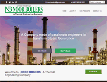 Tablet Screenshot of noorboiler.com
